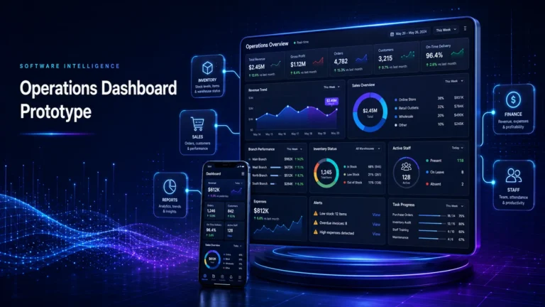 Operations Dashboard Prototype