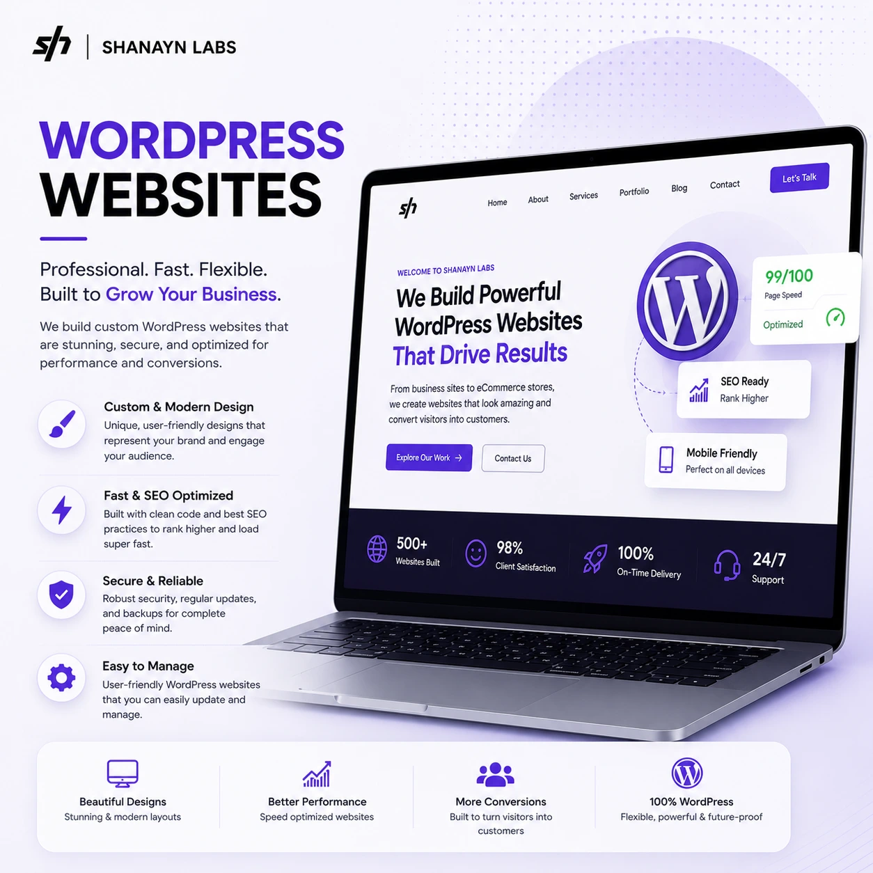 wordPress Websites